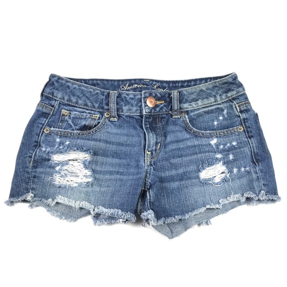 American Eagle Outfitters Pants - American Eagle Outfitters Distressed Denim Shorts
